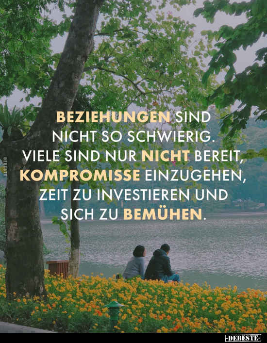 Beziehungen sind nicht so schwierig.. - Lustige Bilder | DEBESTE.de