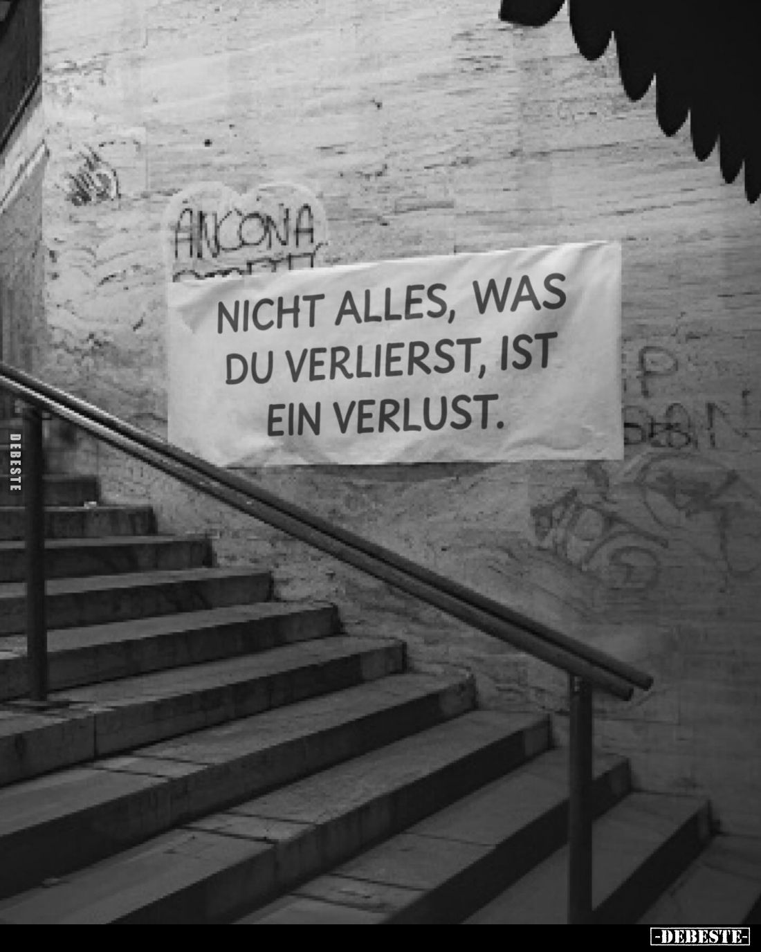 Nicht alles, was du verlierst, ist ein Verlust.