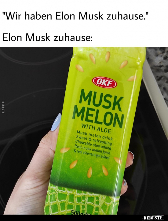 "Wir haben Elon Musk zuhause." Elon Musk zuhause.. - Lustige Bilder | DEBESTE.de