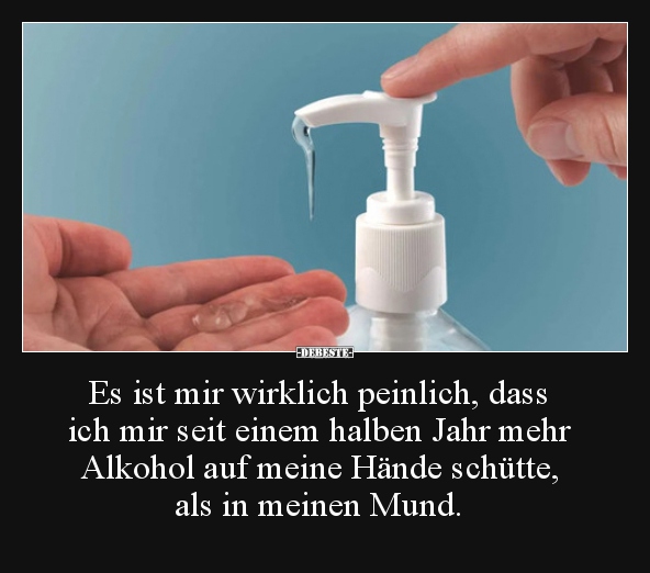 Es ist mir wirklich peinlich, dass ich mir seit einem..