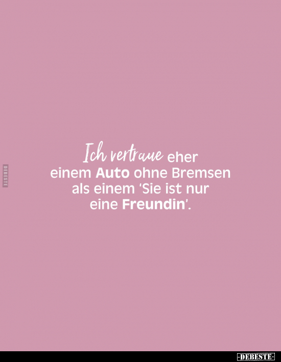 Auto, Ohne