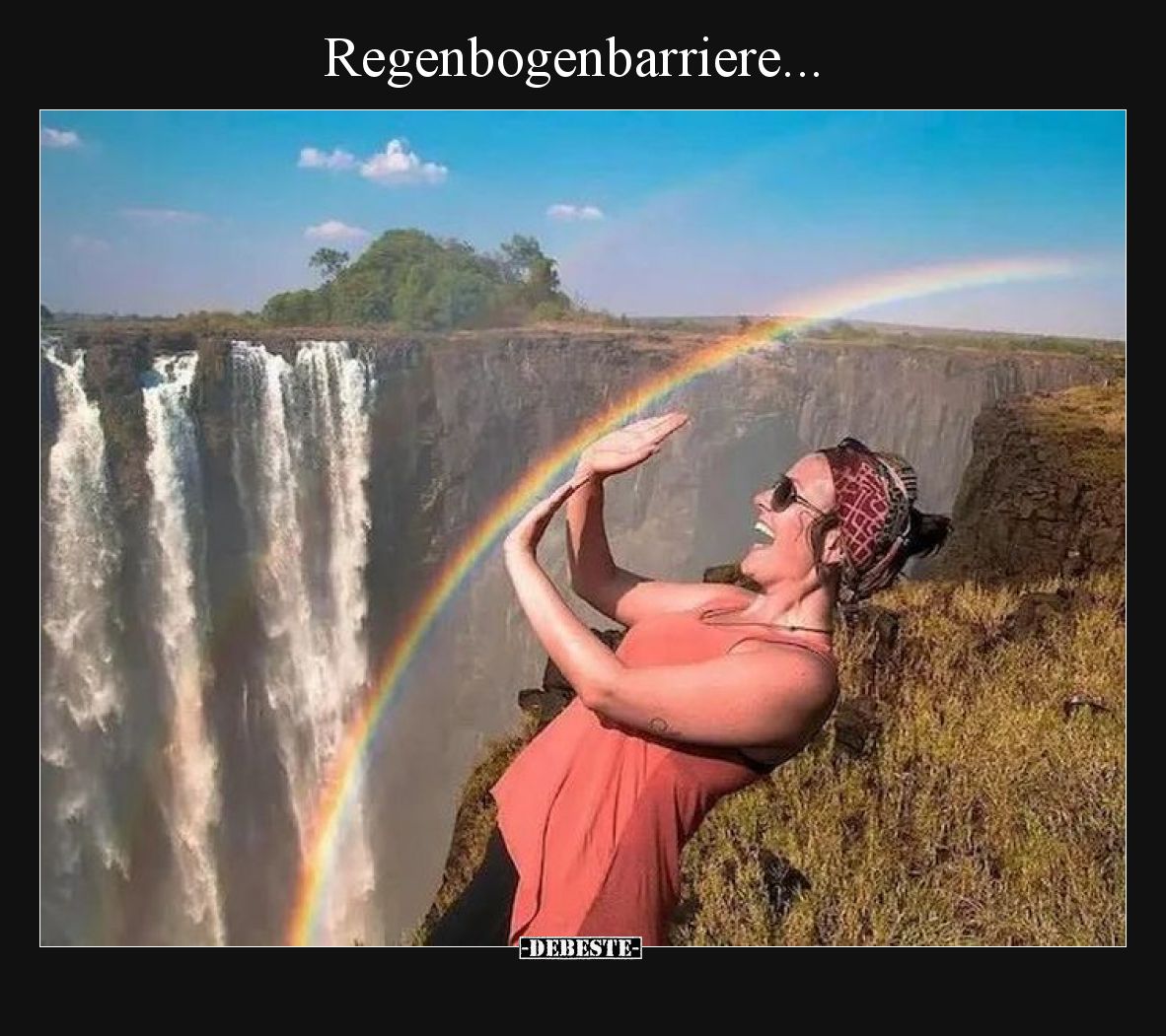 Regenbogenbarriere
