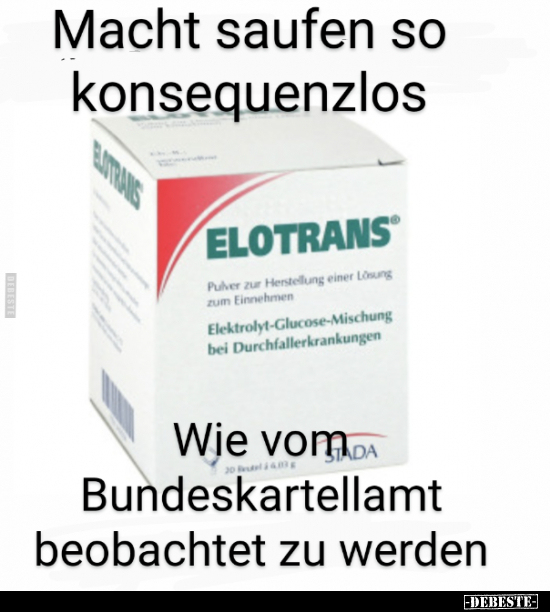 Macht saufen so konsequenzlos.. - Lustige Bilder | DEBESTE.de