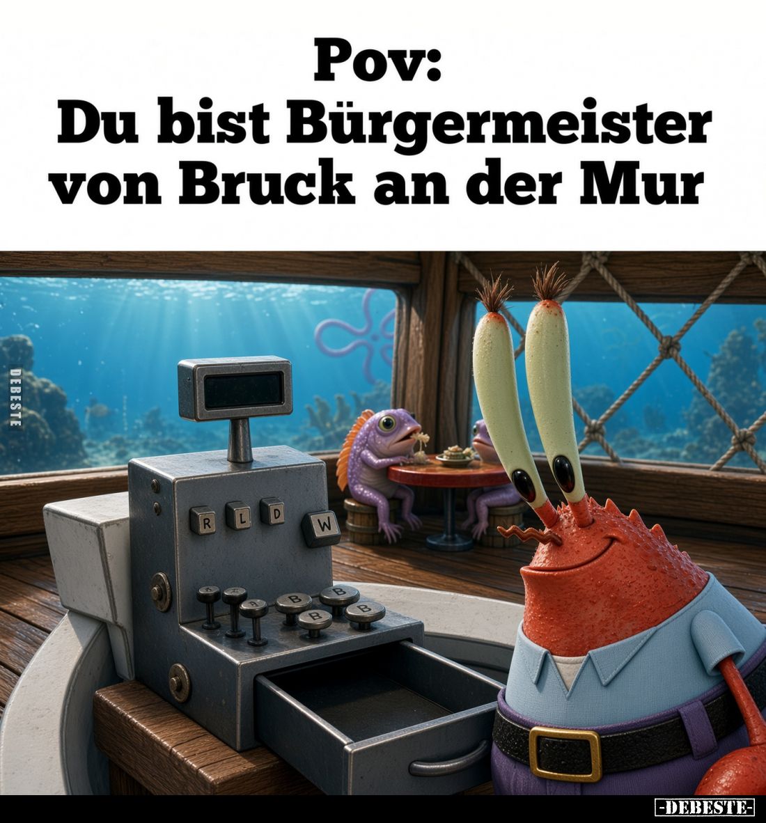 Pov:
Du bist Bürgermeister von Bruck an der Mur