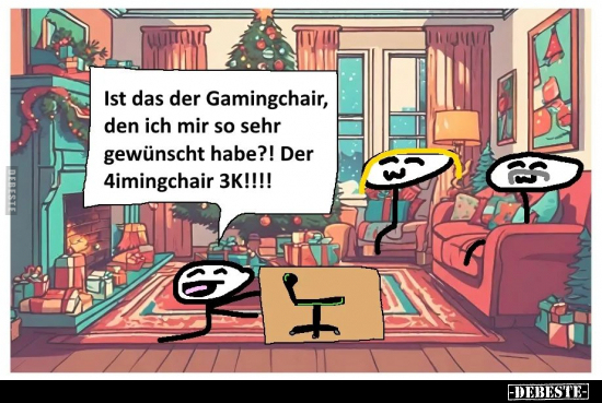 Ist das der Gamingchair, den ich mir so sehr gewünscht.. - Lustige Bilder | DEBESTE.de