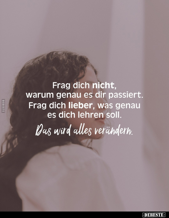 Frag dich nicht, warum genau es dir passiert.. - Lustige Bilder | DEBESTE.de