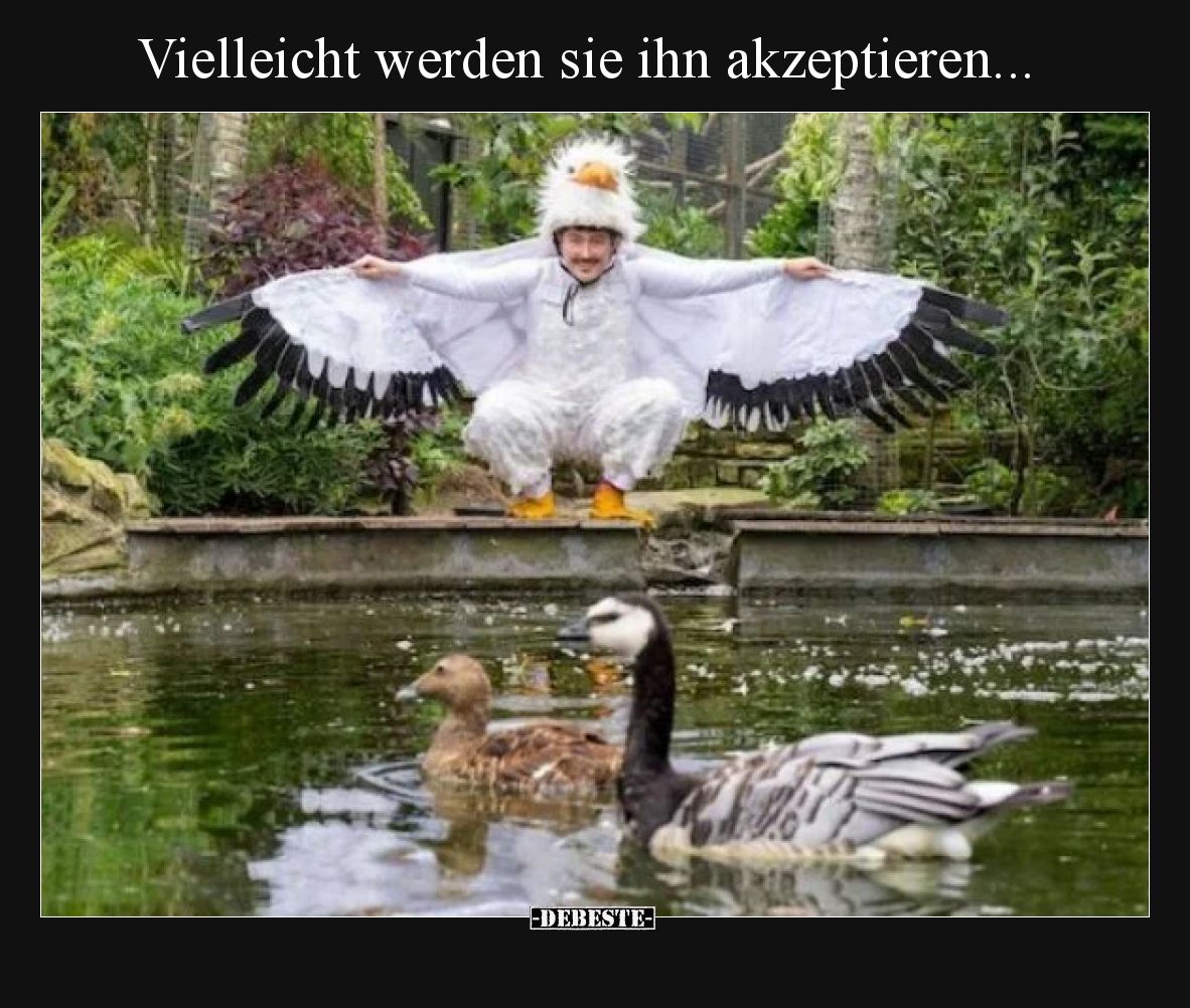 Vielleicht werden sie ihn akzeptieren...