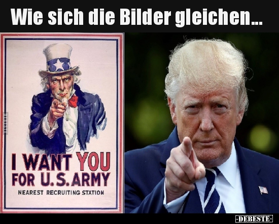 Wie sich die Bilder gleichen...