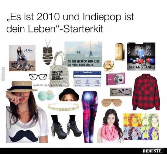 "Es ist 2010 und Indiepop ist dein Leben"-Starterkit