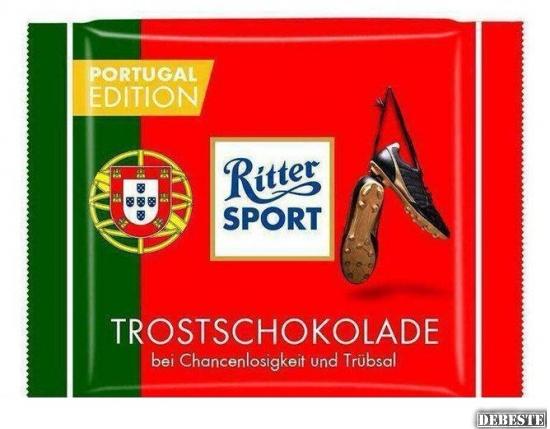 Ritter Sport - Trostschokolade (Portugal Edition) - Lustige Bilder | DEBESTE.de
