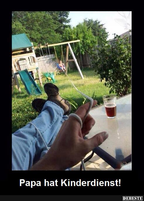 Papa hat Kinderdienst! - Lustige Bilder | DEBESTE.de