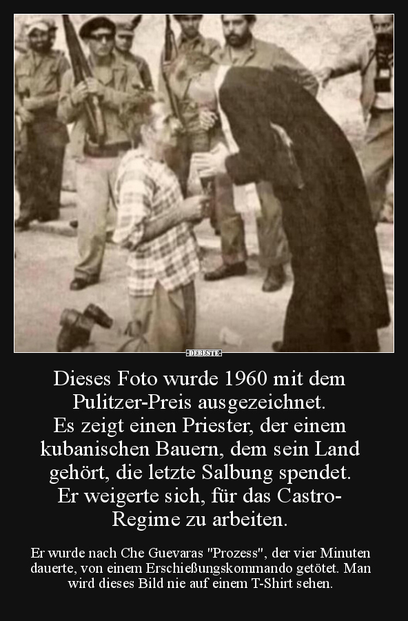 Dieses Foto wurde 1960 mit dem Pulitzer-Preis.. - Lustige Bilder | DEBESTE.de