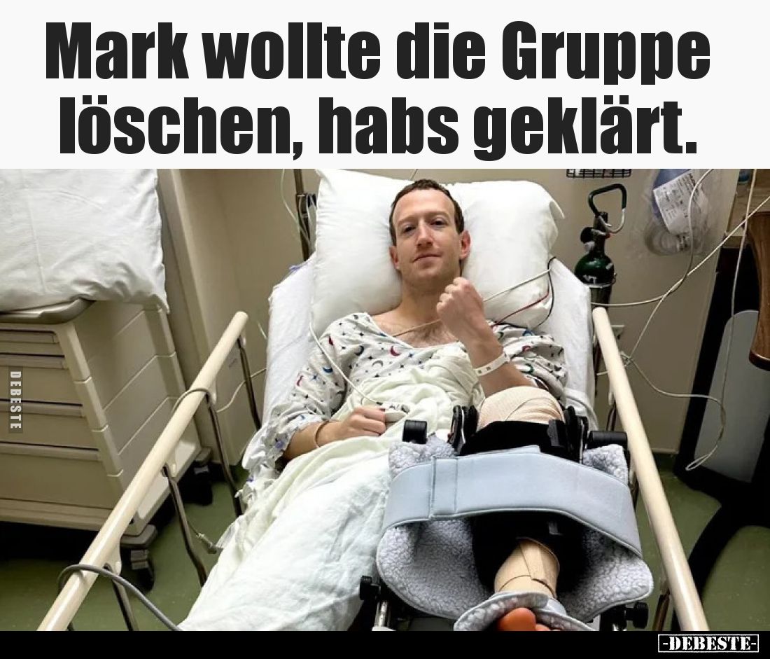 Mark wollte die Gruppe löschen, habs geklärt.