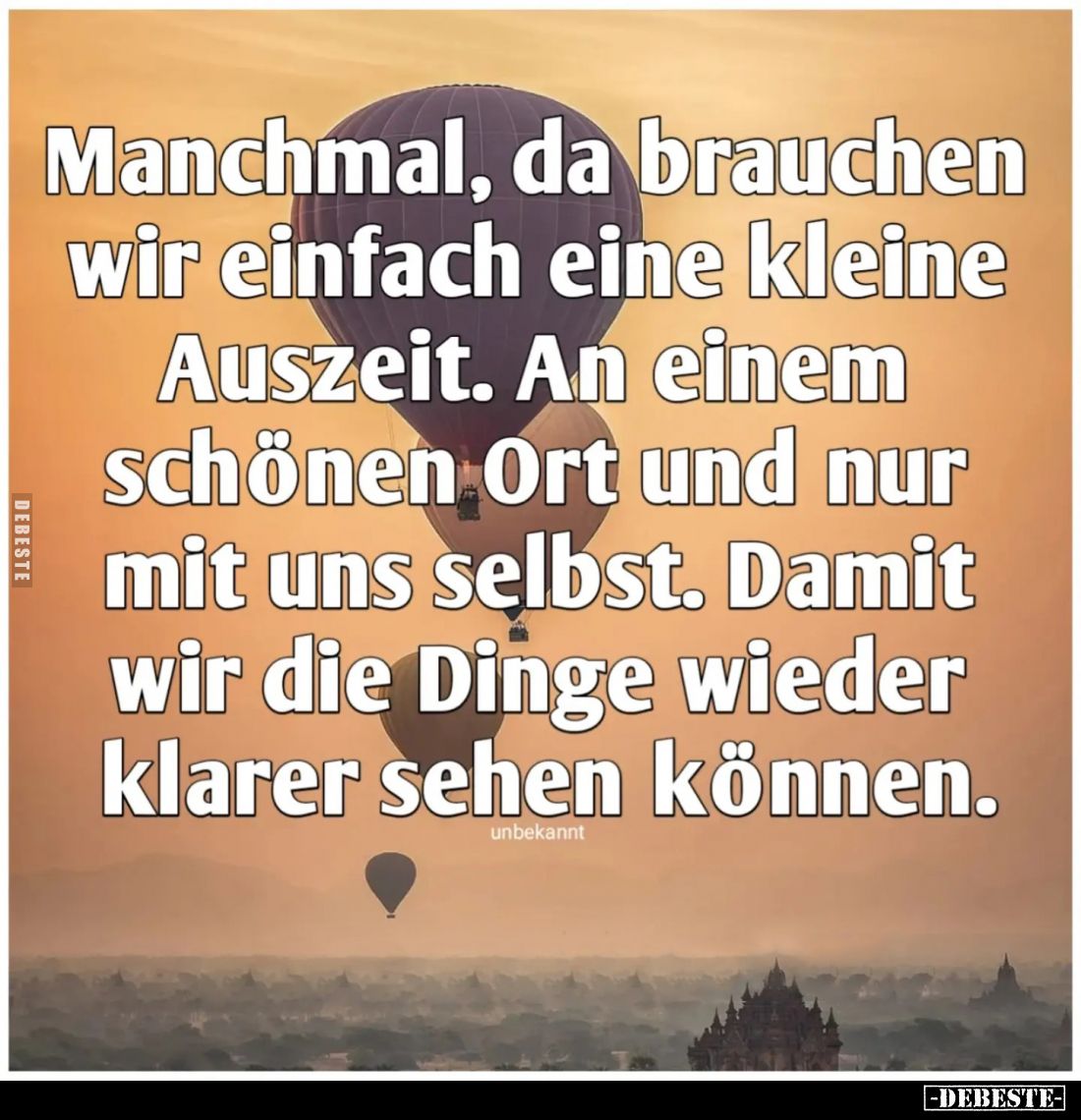 Manchmal, da brauchen wir einfach eine kleine Auszeit. An einem schönen Ort und nur mit uns selbst. Damit wir die Dinge wiede...