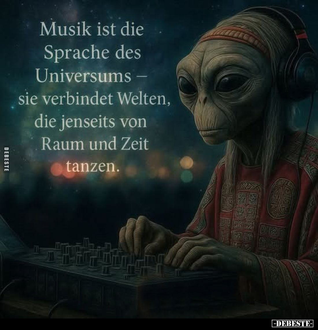 Musik ist die Sprache des Universums - sie verbindet.. - Lustige Bilder | DEBESTE.de
