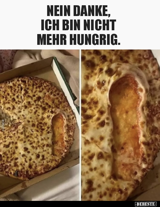 Nein danke, ich bin nicht mehr hungrig... - Lustige Bilder | DEBESTE.de