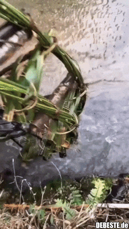 Traditionelle Bodenbewässerungstechnik: