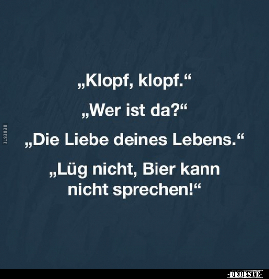 "Klopf, klopf.".. - Lustige Bilder | DEBESTE.de