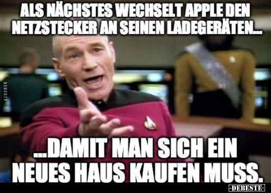 Als Nächstes wechselt Apple den Netzstecker.. - Lustige Bilder | DEBESTE.de