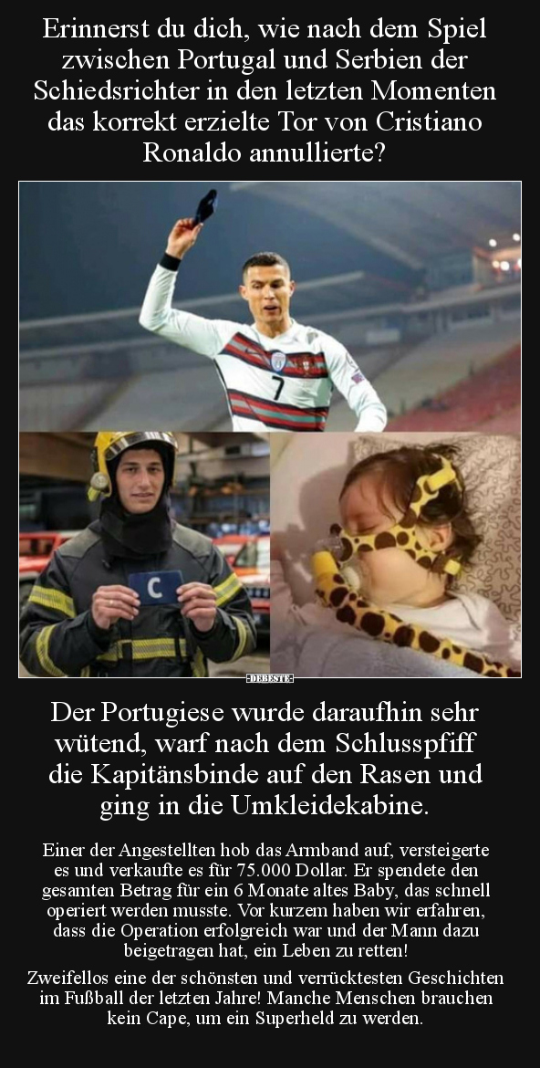 Erinnerst du dich, wie nach dem Spiel zwischen Portugal und.. - Lustige Bilder | DEBESTE.de