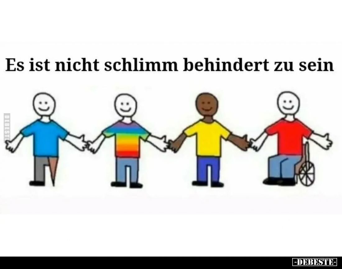 Es ist nicht schlimm behindert zu sein