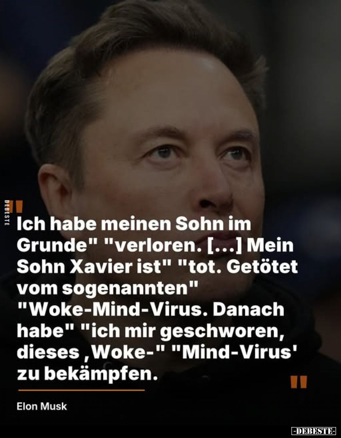 "Ich habe meinen Sohn im Grunde" "verloren. [...] Mein Sohn Xavier ist" "tot. Getötet vom sogenannte...
