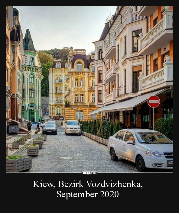 Kiew, Bezirk Vozdvizhenka, September 2020.. - Lustige Bilder | DEBESTE.de