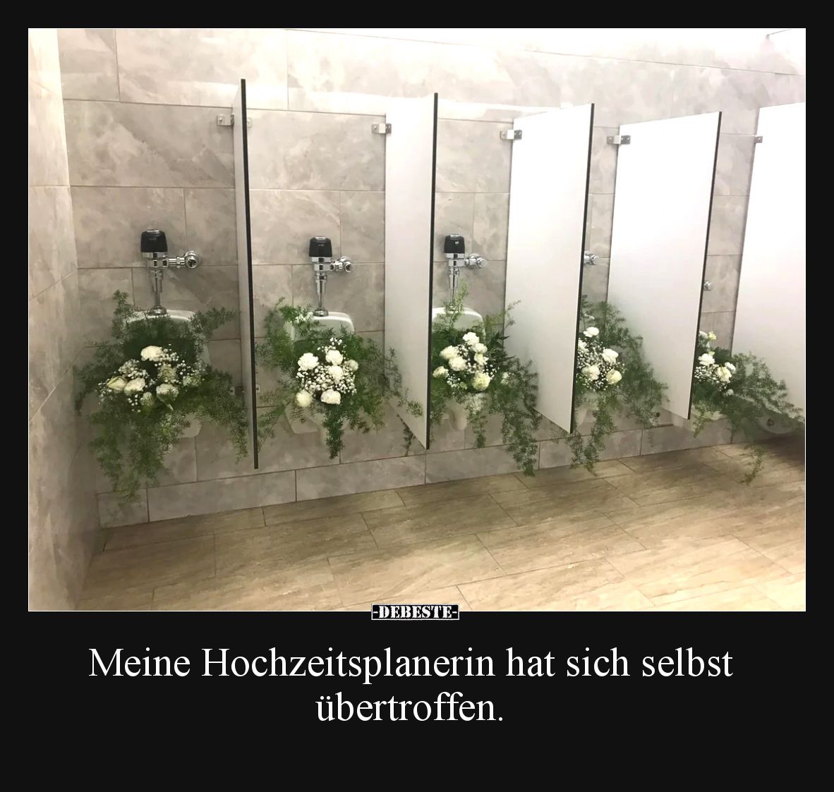 Meine Hochzeitsplanerin hat sich selbst übertroffen... - Lustige Bilder | DEBESTE.de