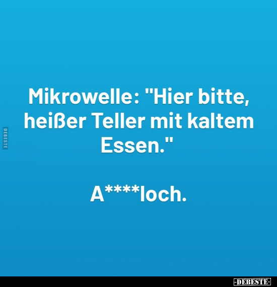 Mikrowelle, Bitte