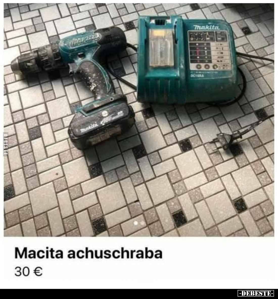 Macita achuschraba 30€