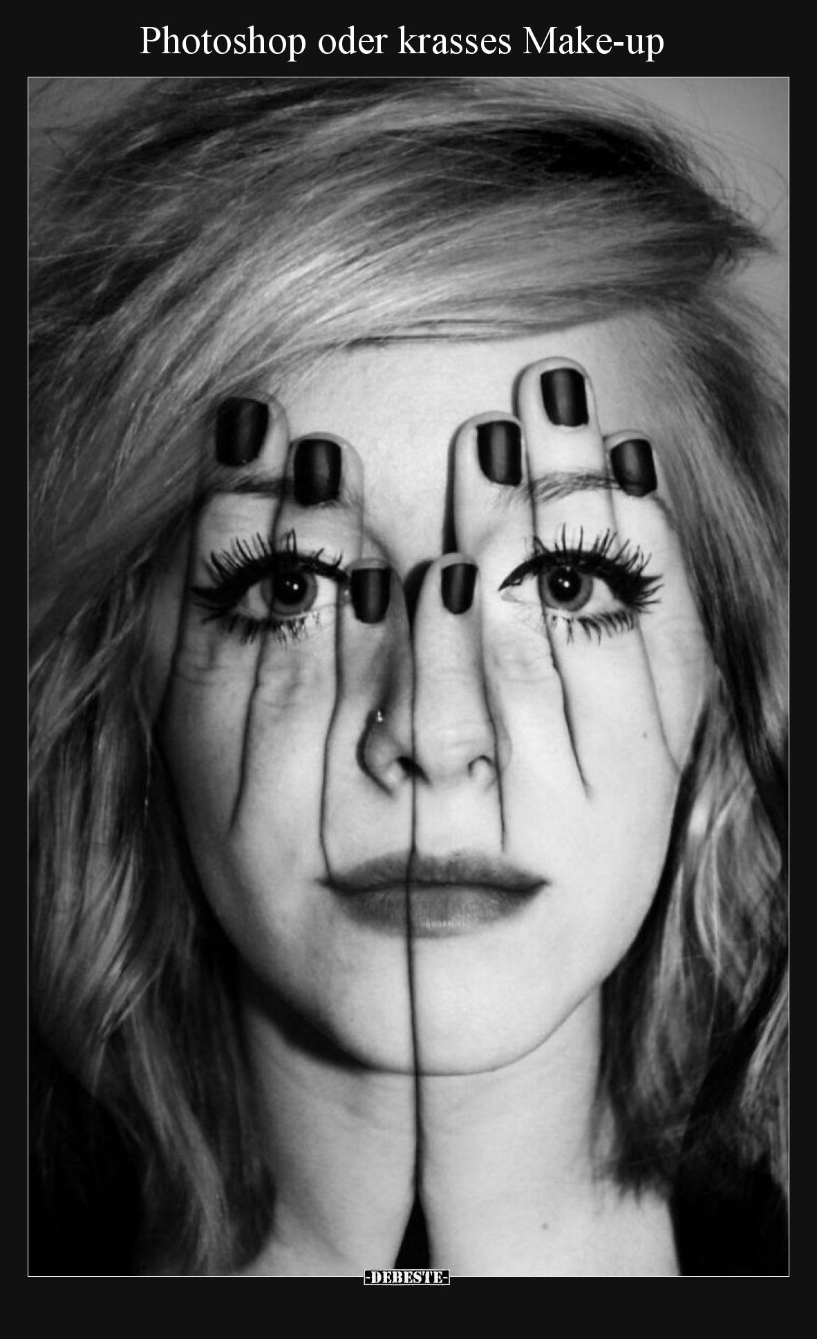 Photoshop oder krasses Make-up