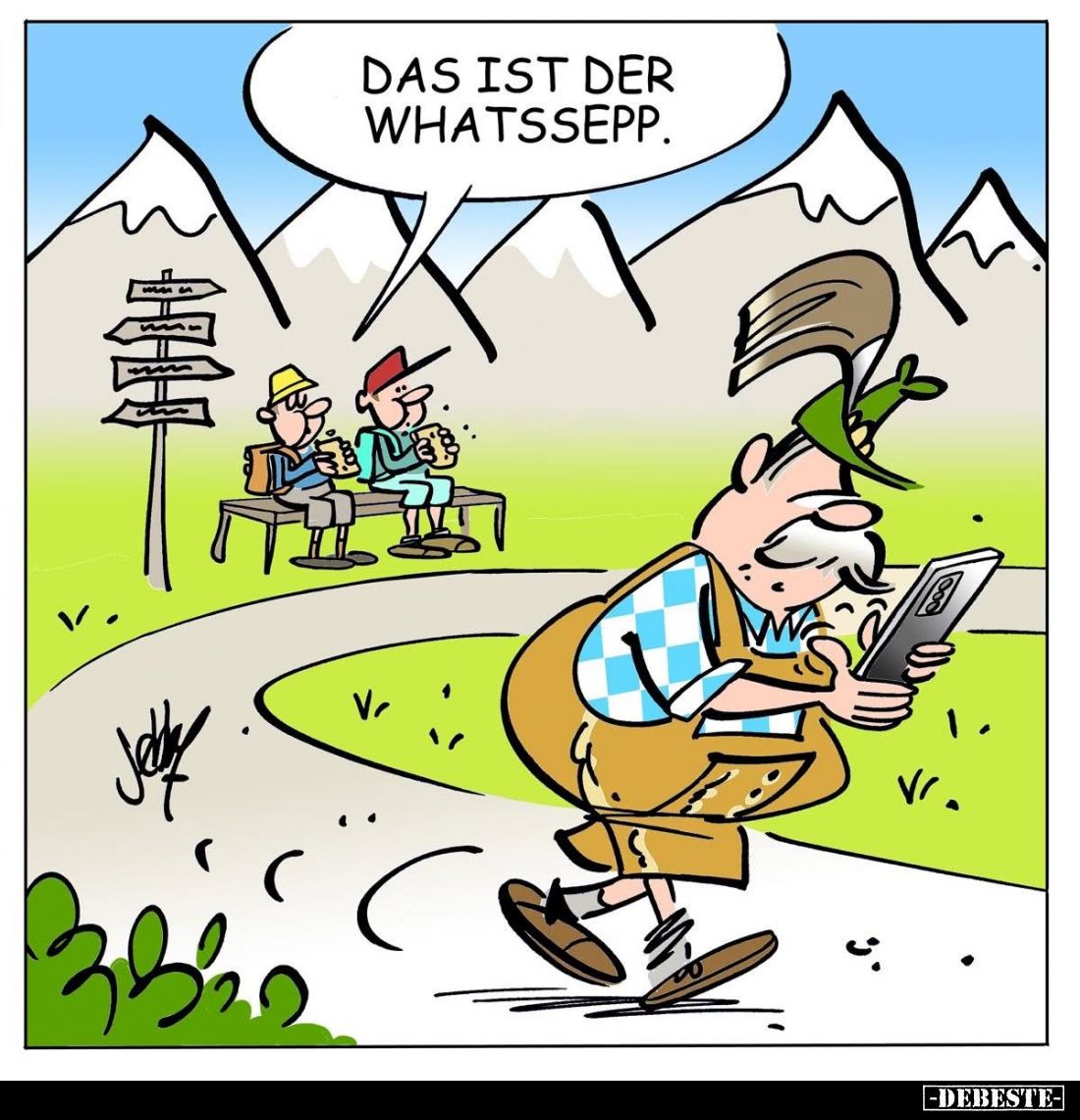 Das ist der Whatssepp.