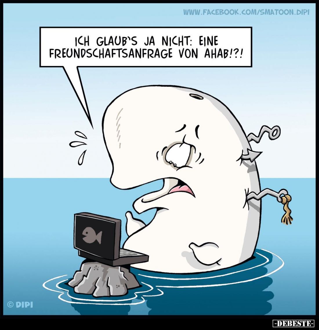 Ich glaub's ja nicht: eine Freundschaftsanfrage von Ahab!?!