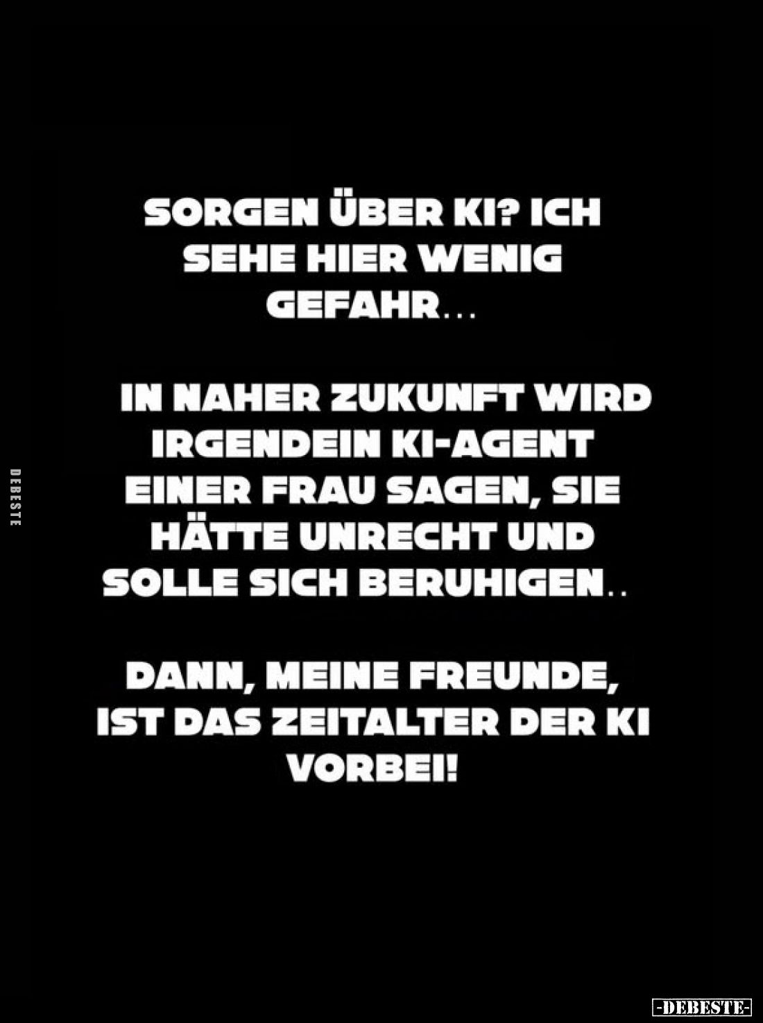 Sorgen über KI? Ich sehe hier wenig Gefahr.. - Lustige Bilder | DEBESTE.de