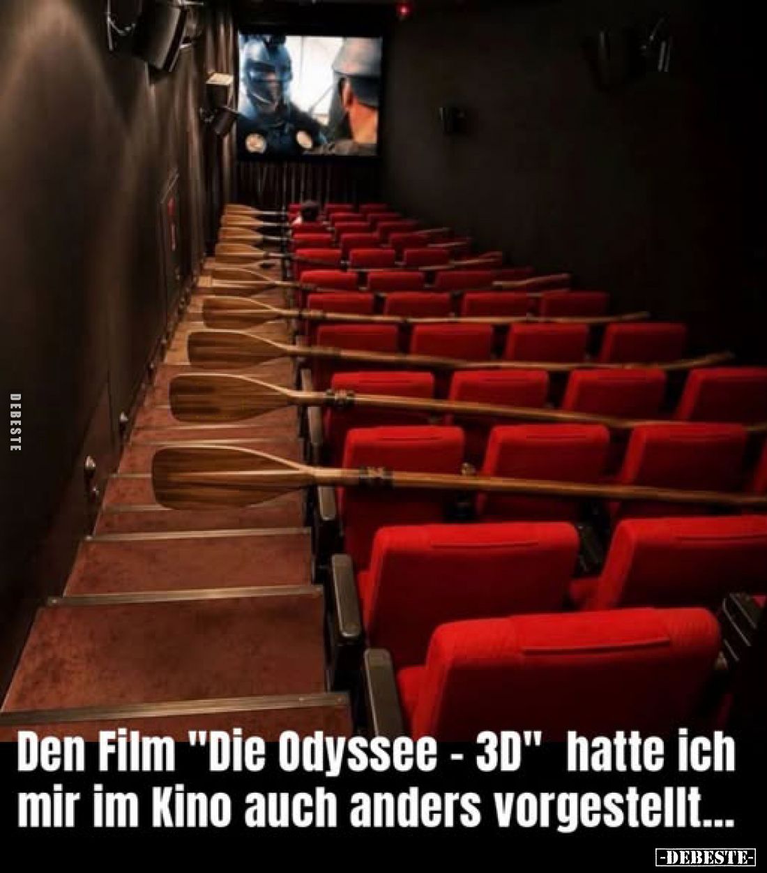 Den Film "Die Odyssee - 3D" hatte ich mir im Kino auch anders vorgestellt...