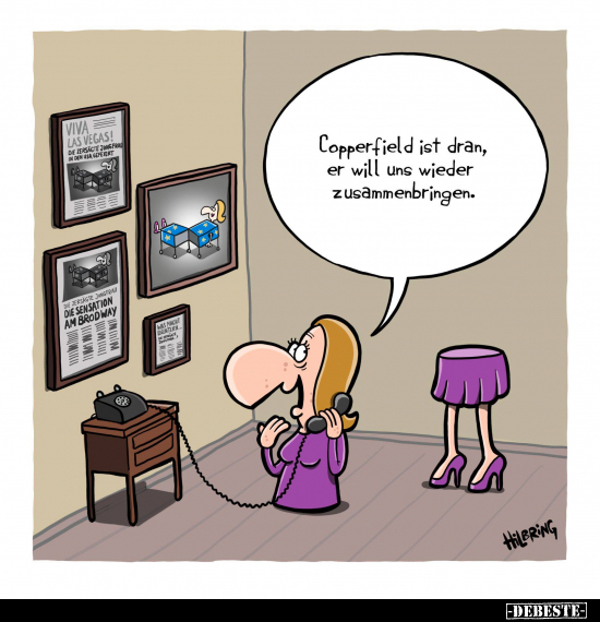 Copperfield ist dran, er will uns wieder.. - Lustige Bilder | DEBESTE.de