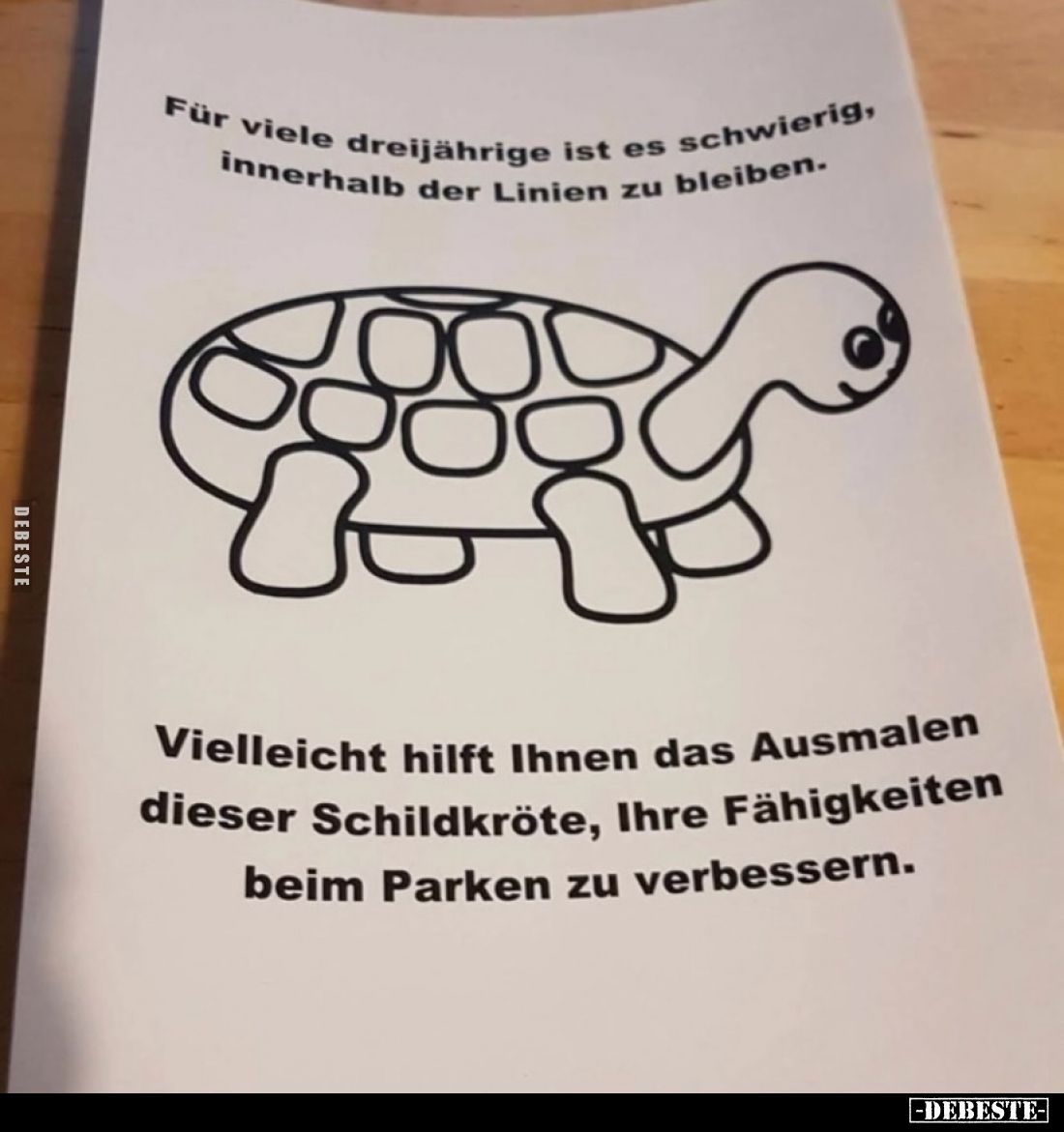 Für viele dreijährige ist es schwierig, innerhalb der Linien zu bleiben.
Vielleicht hilft Ihnen das Ausmalen dieser Schildkr...