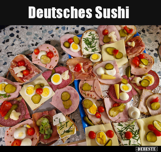 Deutsches Sushi.. - Lustige Bilder | DEBESTE.de