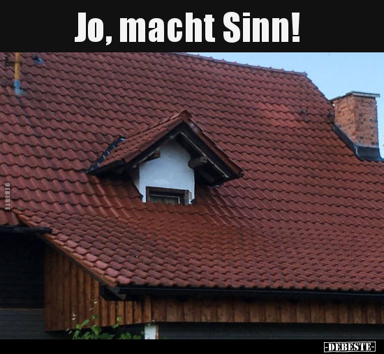 Jo, macht Sinn!..