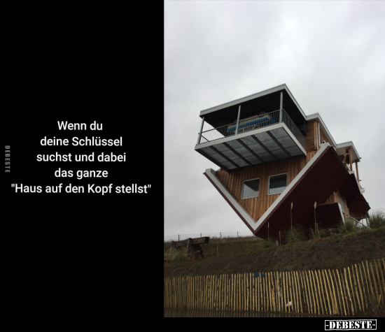 Wenn du deine Schlüssel suchst..