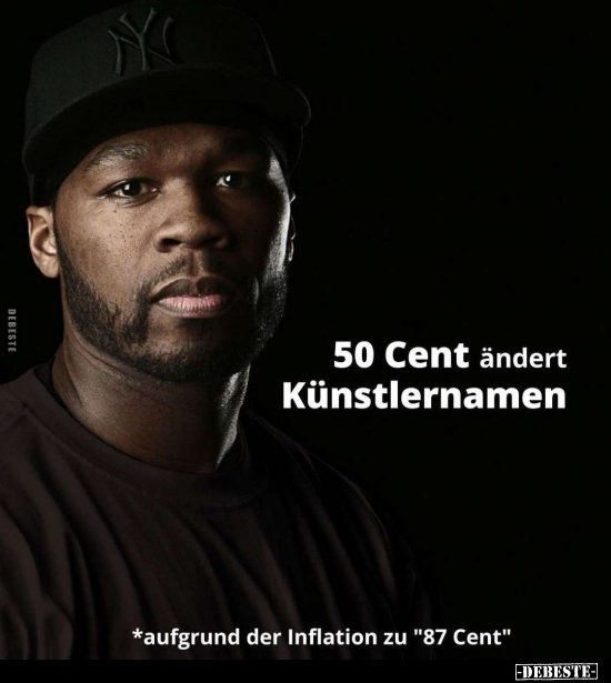 50 Cent ändert Künstlernamen.. - Lustige Bilder | DEBESTE.de