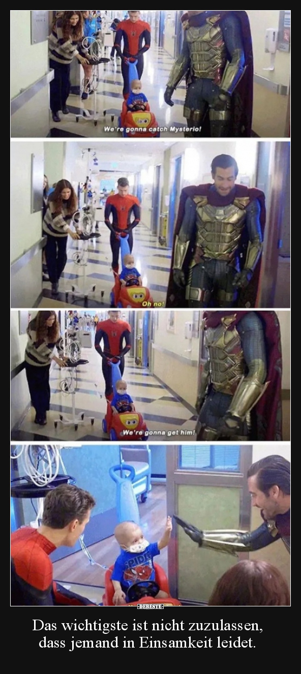 Das wichtigste ist nicht zuzulassen, dass jemand in..