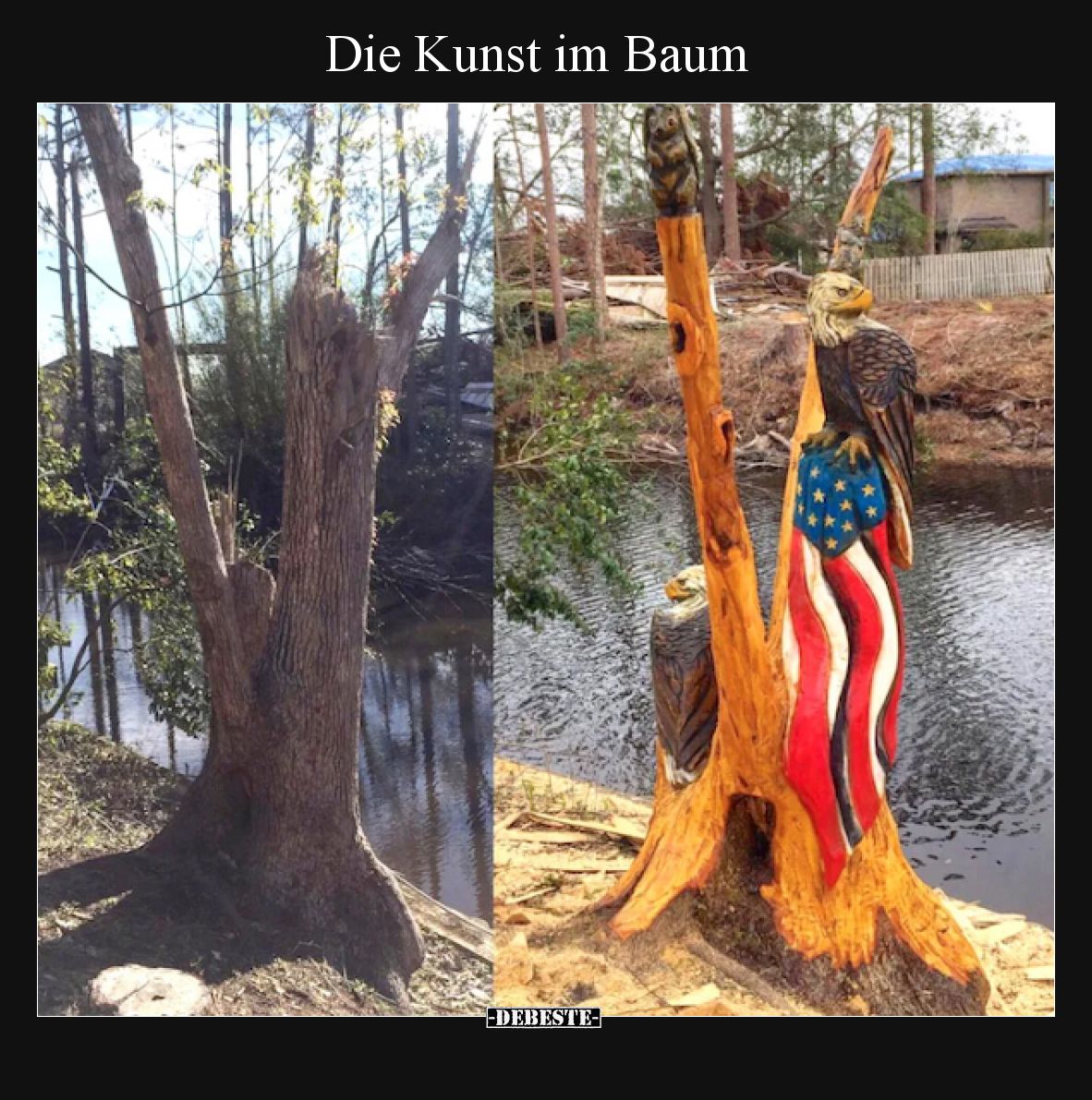 Die Kunst im Baum