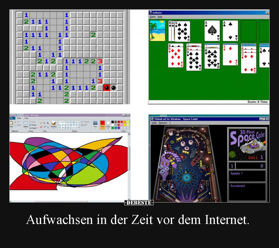 Aufwachsen in der Zeit vor dem Internet... - Lustige Bilder | DEBESTE.de