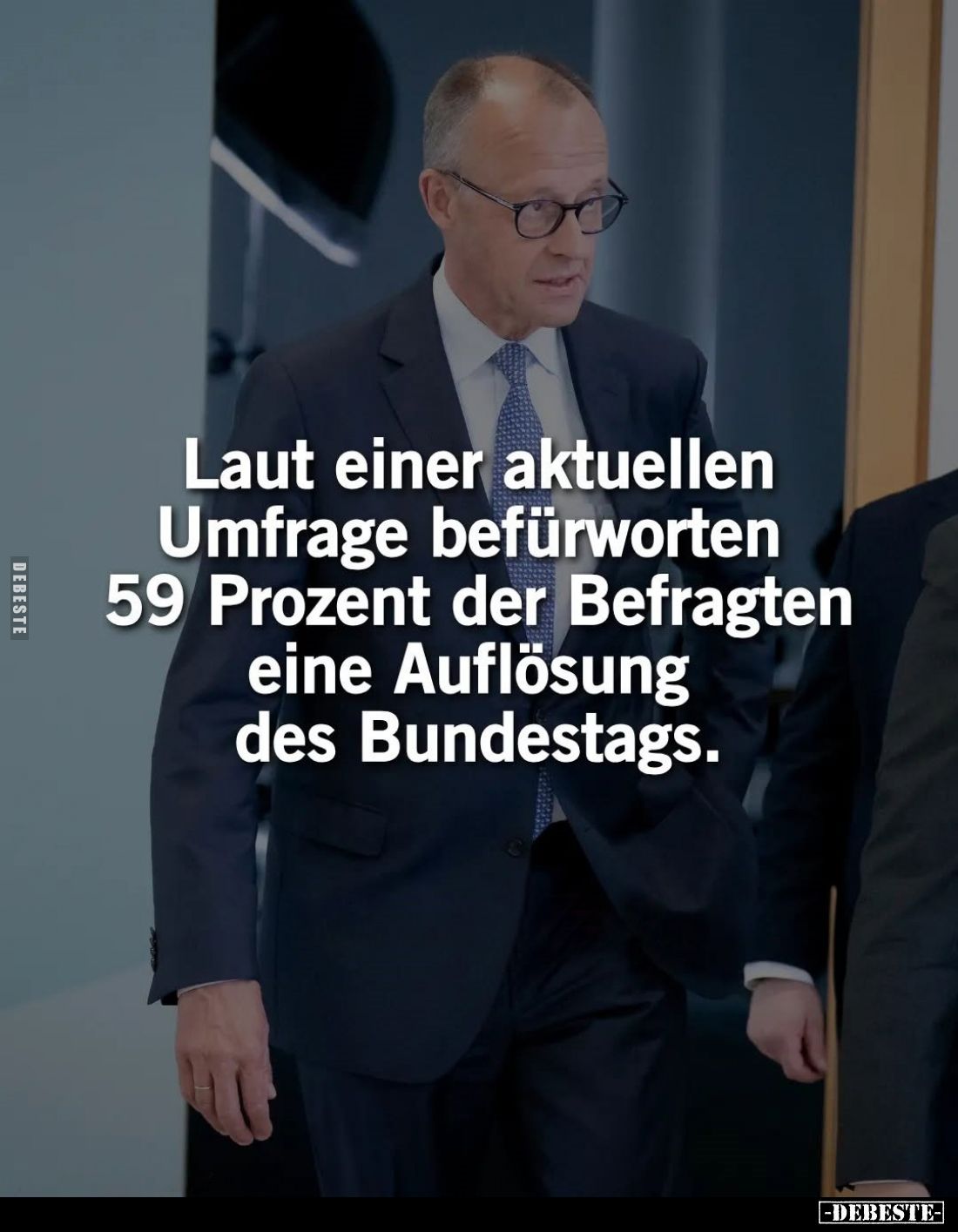 Laut einer aktuellen Umfrage befürworten 59 Prozent der Befragten eine Auflösung des Bundestags.