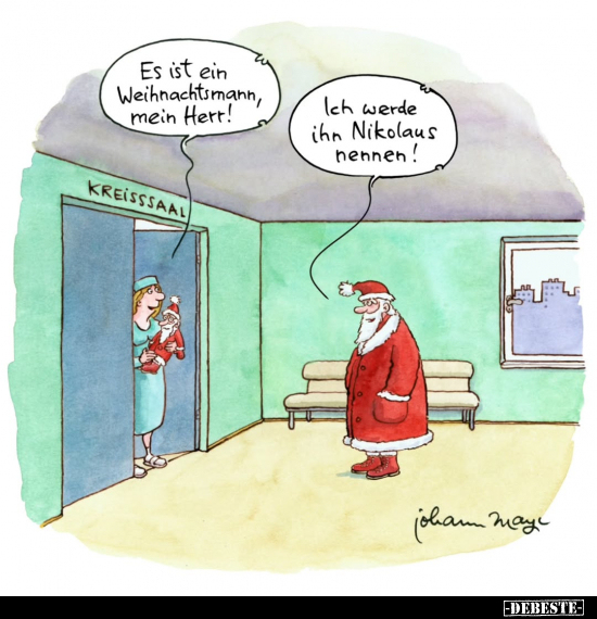 Es ist ein Weihnachtsmann, mein Herr!.. - Lustige Bilder | DEBESTE.de