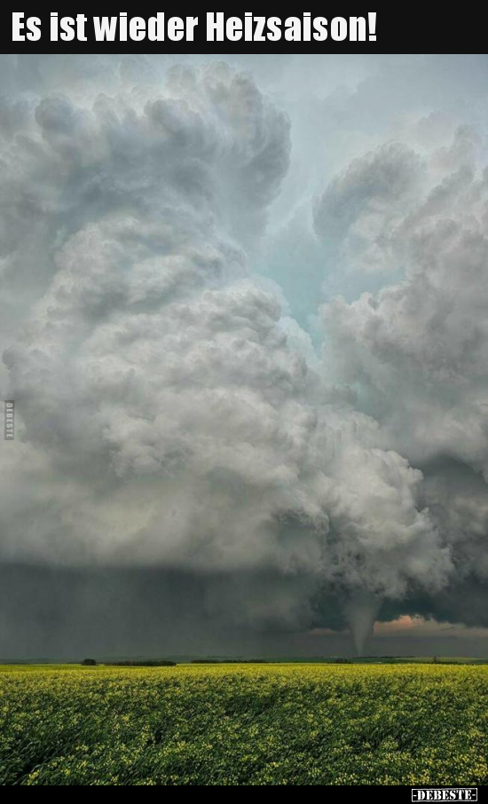 Es ist wieder Heizsaison!..