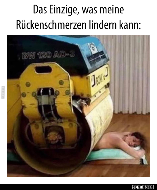 rückenschmerzen lustige bilder