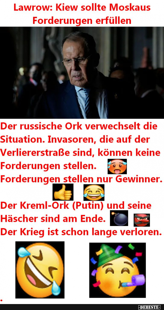 Putin und die Phantasien seiner Orks - Lustige Bilder | DEBESTE.de