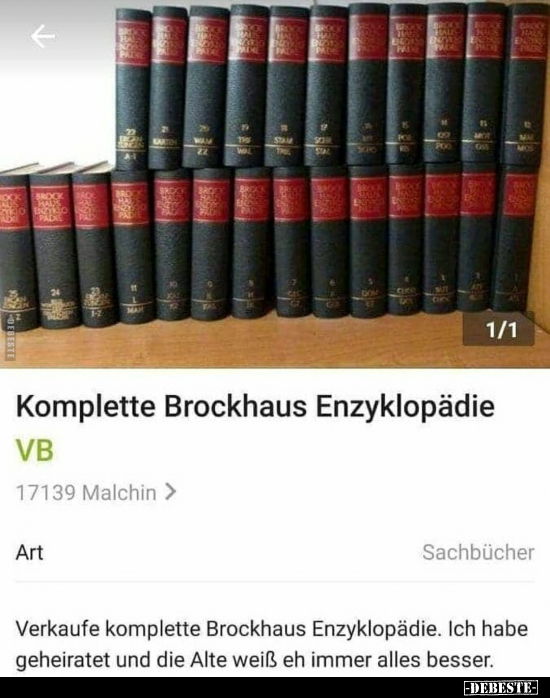Komplette Brockhaus Enzyklopädie.. - Lustige Bilder | DEBESTE.de